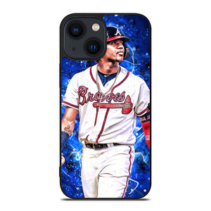 ACUNA JR ATLANTA BRAVES ART MLB iPhone 14 Plus Case Cover