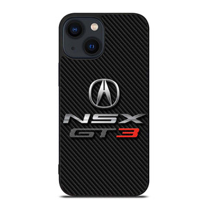 ACURA NSX GT3 LOGO CARBON iPhone 14 Plus Case Cover