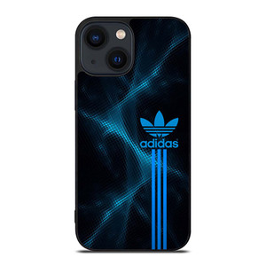 ADIDAS LOGO ABSTRACT BLUE LIGHT iPhone 14 Plus Case Cover