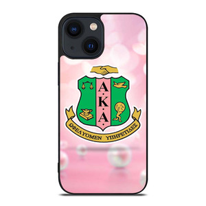 AKA PINK AND GREEN LOGO 2 iPhone 14 Plus Case Cover AKA PINK AND GREEN LOGO 2 iPhone 14 Plus Case Cover