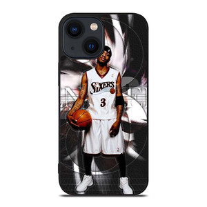 ALLEN IVERSON 3 SIXERS NBA iPhone 14 Plus Case Cover