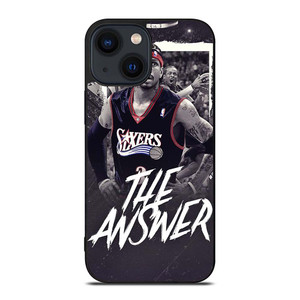 ALLEN IVERSON SIXERS BASKETBALL iPhone 14 Plus Case Cover