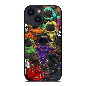 AMONG US HALLOWEN iPhone 14 Plus Case Cover AMONG US HALLOWEN iPhone 14 Plus Case Cover