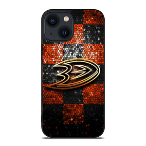 ANAHEIM DUCKS GOLD LOGO iPhone 14 Plus Case Cover