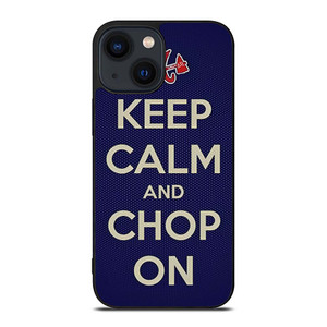 ATLANTA BRAVES CHOP ON BASEBALL iPhone 14 Plus Case Cover ATLANTA BRAVES CHOP ON BASEBALL iPhone 14 Plus Case Cover