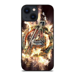 AVENGERS FIRE LOGO iPhone 14 Plus Case Cover