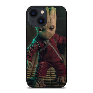 BABY GROOT GUARDIAN OF THE GALAXY MARVEL iPhone 14 Plus Case Cover BABY GROOT GUARDIAN OF THE GALAXY MARVEL iPhone 14 Plus Case Cover