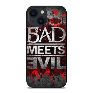 BAD MEETS EVIL RAPPER DUO LOGO 2 iPhone 14 Plus Case Cover BAD MEETS EVIL RAPPER DUO LOGO 2 iPhone 14 Plus Case Cover