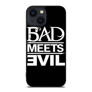 BAD MEETS EVIL RAPPER DUO LOGO iPhone 14 Plus Case Cover BAD MEETS EVIL RAPPER DUO LOGO iPhone 14 Plus Case Cover