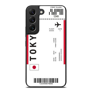 FLIGHT TICKETS JAPAN Samsung Galaxy S22 Plus Case Cover