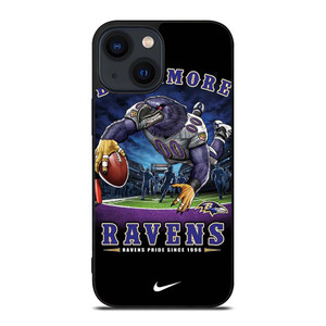 BALTIMORE RAVENS NFL ART iPhone 14 Plus Case Cover