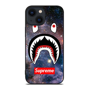 BAPE CAMO SHARK SUPREME NEBULA iPhone 14 Plus Case Cover