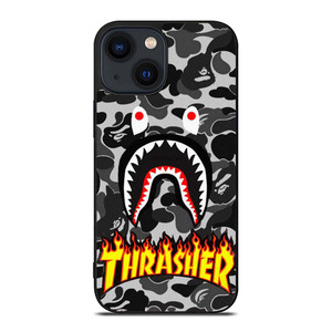 BAPE SHARK THRASHER iPhone 14 Plus Case Cover