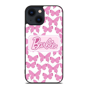 BARBIE BUTTERFLY PINK iPhone 14 Plus Case Cover