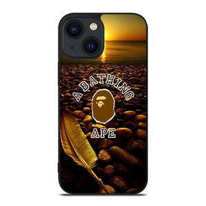 BATHING APE SUNSET iPhone 14 Plus Case Cover