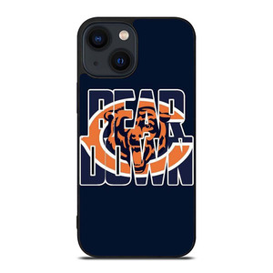 BEAR DOWN CHICAGO BEARS iPhone 14 Plus Case Cover BEAR DOWN CHICAGO BEARS iPhone 14 Plus Case Cover