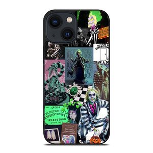 BEETLEJUICE TIM BURTON COLLAGE iPhone 14 Plus Case Cover BEETLEJUICE TIM BURTON COLLAGE iPhone 14 Plus Case Cover