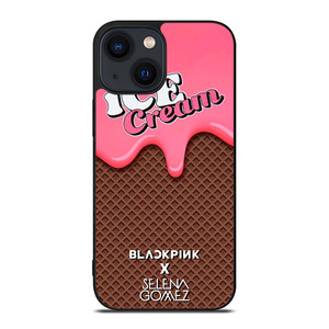 BLACK PINK SELENA GOMEZ ICE CREAM iPhone 14 Plus Case Cover BLACK PINK SELENA GOMEZ ICE CREAM iPhone 14 Plus Case Cover