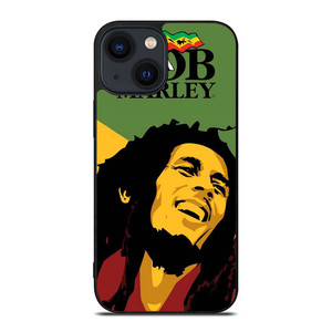 BOB MARLEY RASTA ART iPhone 14 Plus Case Cover