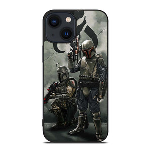 BOBA FETT STAR WARS  iPhone 14 Plus Case Cover
