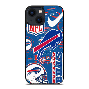 BUFFALO BILLS NFL STICKER BOMB iPhone 14 Plus Case Cover