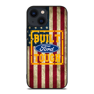BUILT FORD TOUGH USA FLAG iPhone 14 Plus Case Cover BUILT FORD TOUGH USA FLAG iPhone 14 Plus Case Cover