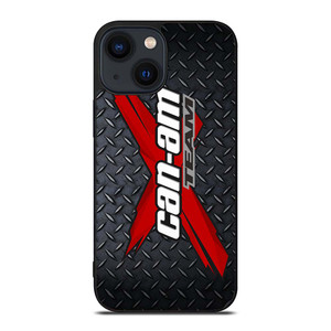 CAN AM X TEAM METAL LOGO iPhone 14 Plus Case Cover