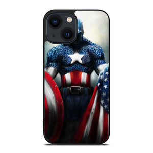 CAPTAIN AMERICA MARVEL ART iPhone 14 Plus Case Cover