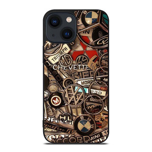 CAR LOGO ALL IN iPhone 14 Plus Case Cover