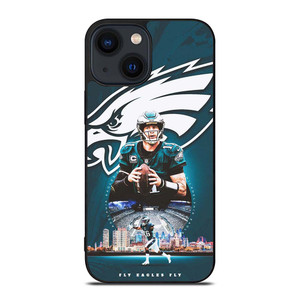 CARSON WENTZ PHILADELPHIA EAGLES NFL iPhone 14 Plus Case Cover
