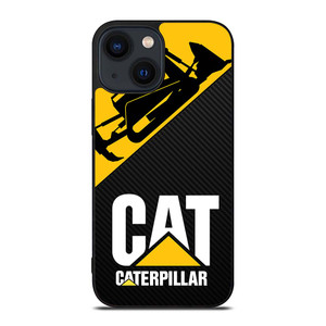 CATERPILLAR CAT BULLDOZER CARBON iPhone 14 Plus Case Cover CATERPILLAR CAT BULLDOZER CARBON iPhone 14 Plus Case Cover