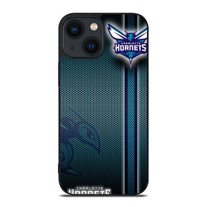 CHARLOTTE HORNETS METAL LOGO iPhone 14 Plus Case Cover