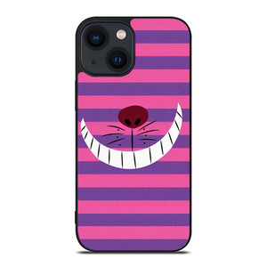CHESHIRE CAT STRIPE iPhone 14 Plus Case Cover
