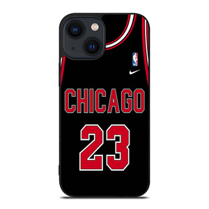 CHICAGO BULLS MICHAEL JORDAN JERSEY iPhone 14 Plus Case Cover