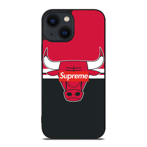 CHICAGO BULLS SUPREME LOGO iPhone 14 Plus Case Cover