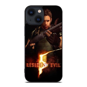 CHRIS REDFIELD RESIDENT EVIL GAMES iPhone 14 Plus Case Cover