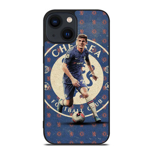 CHRISTIAN PULISIC CHELSEA ART iPhone 14 Plus Case Cover CHRISTIAN PULISIC CHELSEA ART iPhone 14 Plus Case Cover
