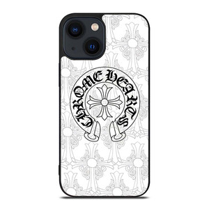 CHROME HEARTS WHITE iPhone 14 Plus Case Cover