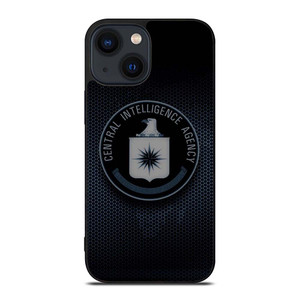 CIA CENTRAL INTELLIGENCE AGENCY METAL LOGO iPhone 14 Plus Case Cover