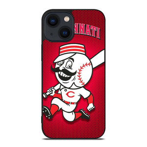 CINCINNATI REDS BASEBALL MASCOT iPhone 14 Plus Case Cover