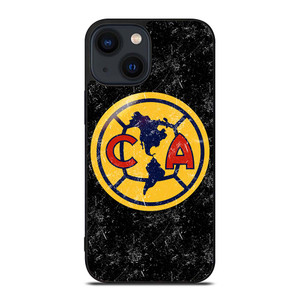 CLUB AMERICA AGUILAS FOOTBALL BLACK iPhone 14 Plus Case Cover