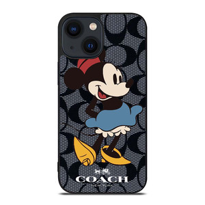 COACH MINNIE MOUSE iPhone 14 Plus Case Cover COACH MINNIE MOUSE iPhone 14 Plus Case Cover