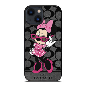 COACH MINNIE MOUSE CUTE iPhone 14 Plus Case Cover