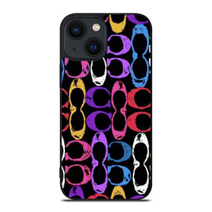 COACH NEW YORK ART LOGO iPhone 14 Plus Case Cover