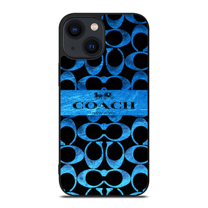 COACH NEW YORK BLUE 2 iPhone 14 Plus Case Cover
