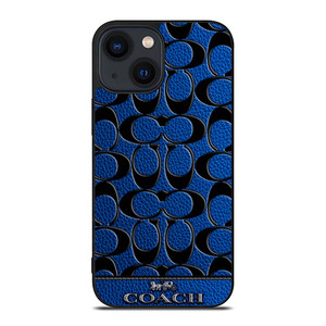 COACH NEW YORK BLUE 3 iPhone 14 Plus Case Cover COACH NEW YORK BLUE 3 iPhone 14 Plus Case Cover
