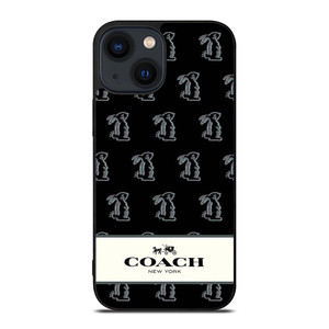 COACH NEW YORK BUNNY iPhone 14 Plus Case Cover
