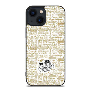 COACH NEW YORK COLLAGE iPhone 14 Plus Case Cover