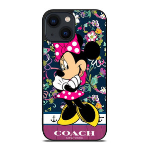 COACH NEW YORK CUTE MICKEY MOUSE iPhone 14 Plus Case Cover