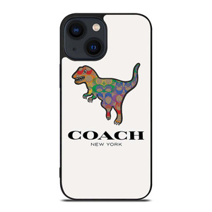 COACH NEW YORK DINOSAUR iPhone 14 Plus Case Cover